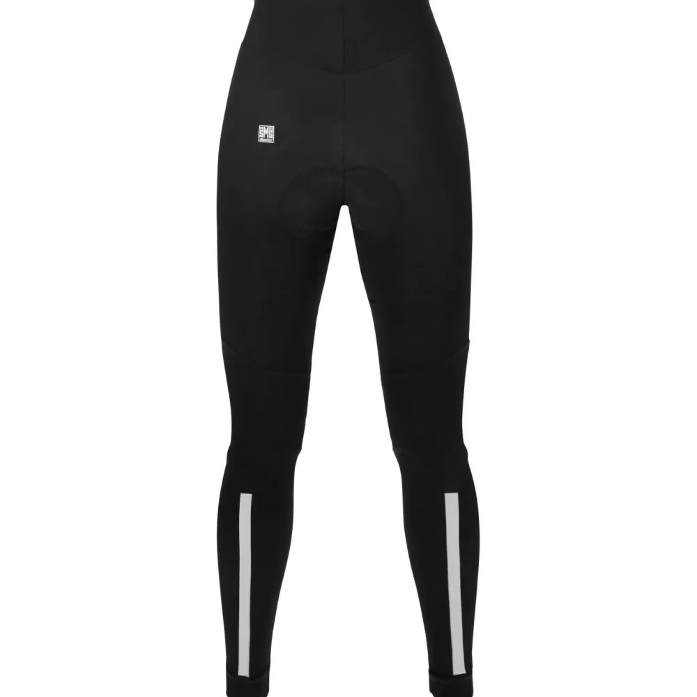 Santini - Women's Omnia Thermofleece Tights - Radhose Nero Hot