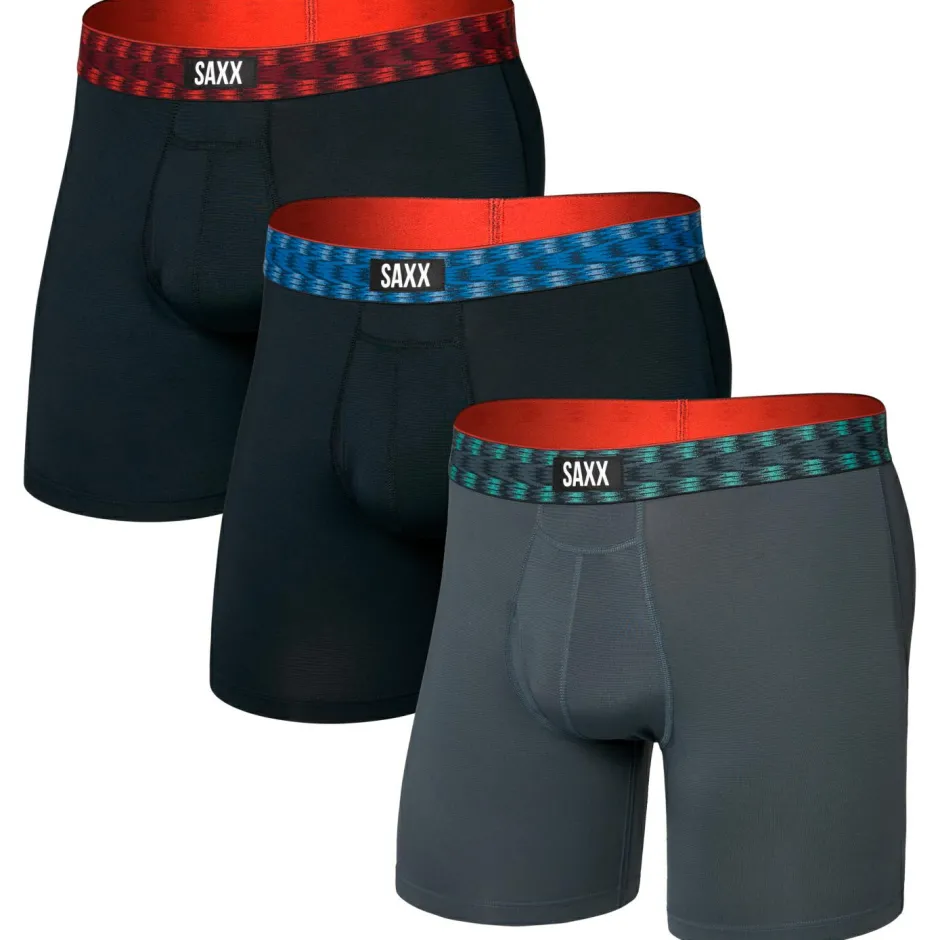 Saxx - uti-port eh Boxer Brief Fy 3-Pack - Kuntfaerunterwäche