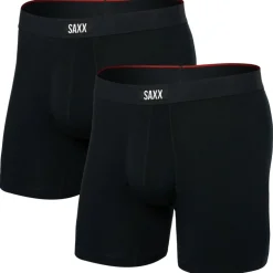 Saxx - Vibe Xtra Boxer Brief Fly 2-Pack - Kunstfaserunterwäsche Sale