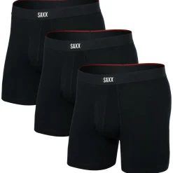 Saxx - Vibe Xtra Boxer Brief Fly 3-Pack - Kunstfaserunterwäsche Discount