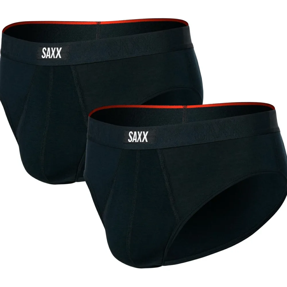 Saxx - Vibe Xtra Soft Comfort Brief Fly 2-Pack - Alltagsunterwäsche Outlet