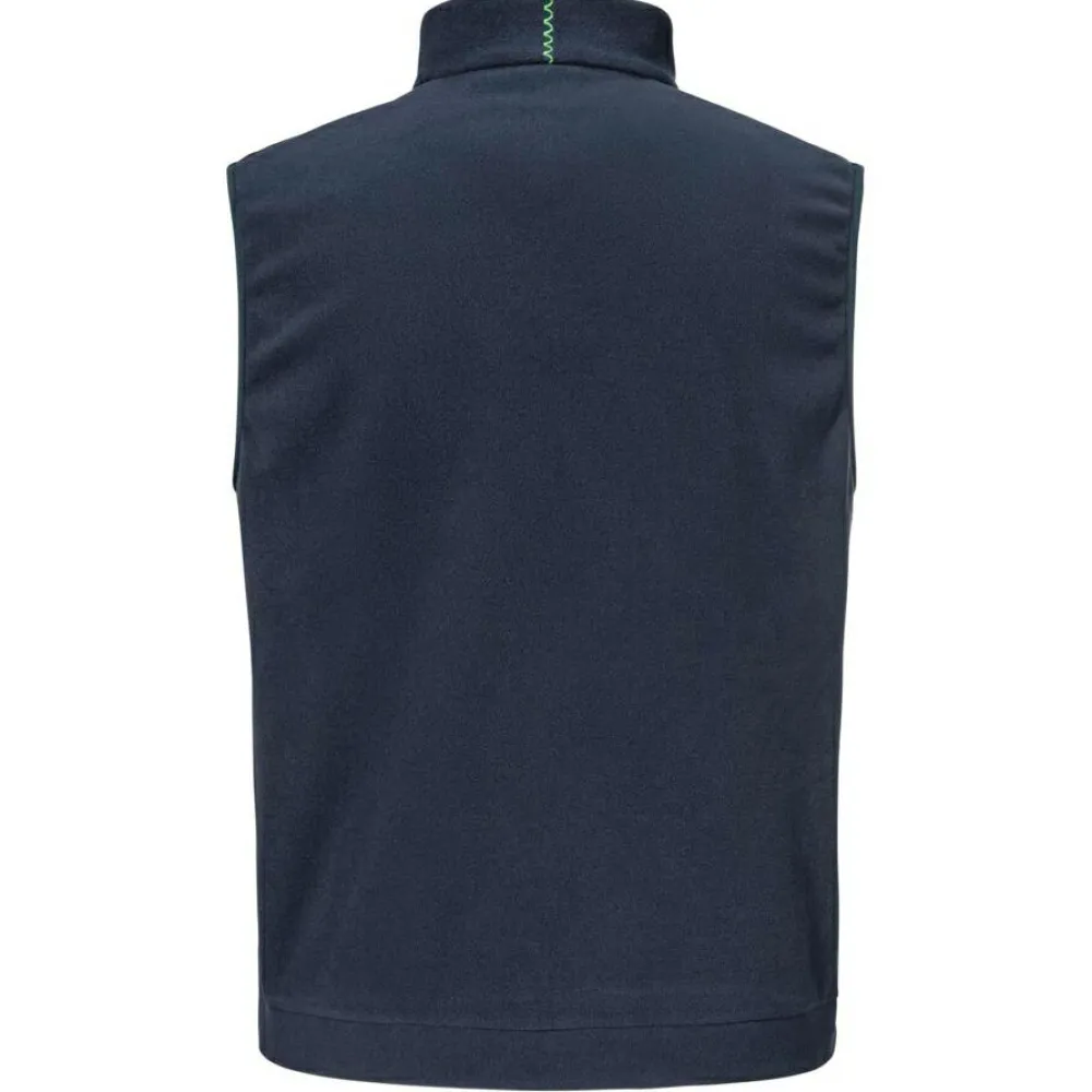 Schu00f6ffel Schöffel - Fleece Vest Style Ash - Fleeceweste Navy Blazer Best
