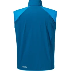 Schu00f6ffel Wanderbekleidung|Westen-Schöffel - Hybrid Vest Style Blaueis - Kunstfaserweste
