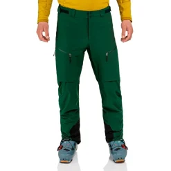 Schu00f6ffel Skibekleidung|Hosen-Schöffel - Pants Milagle - Regenhose Dark Jade