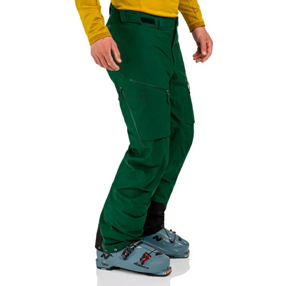 Schu00f6ffel Skibekleidung|Hosen-Schöffel - Pants Milagle - Regenhose Dark Jade