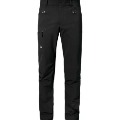 Schu00f6ffel Wanderbekleidung|Hosen-Schöffel - Pants Style Blaueis - Softshellhose Black