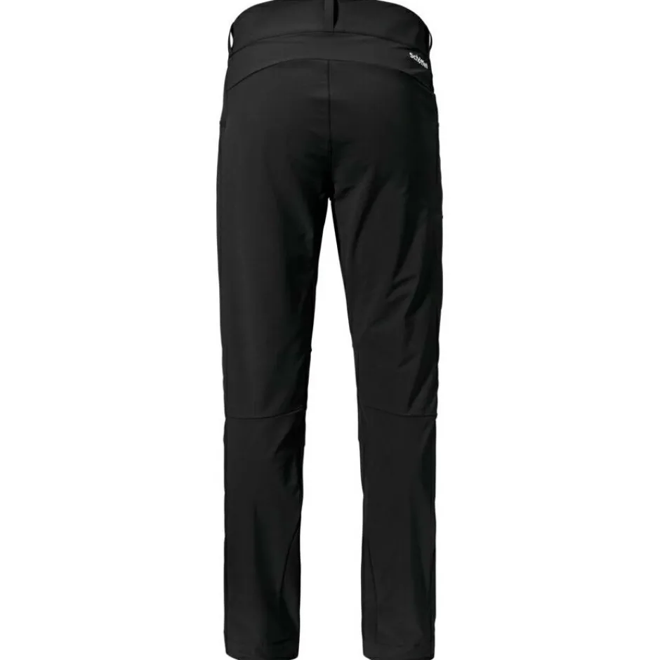 Schu00f6ffel Wanderbekleidung|Hosen-Schöffel - Pants Style Blaueis - Softshellhose Black