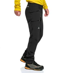 Schu00f6ffel Wanderbekleidung|Hosen-Schöffel - Pants Style Blaueis - Softshellhose Black
