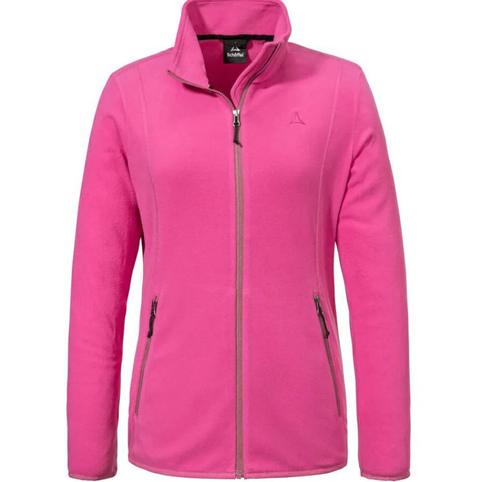 Schu00f6ffel Trekkingbekleidung|Jacken-Schöffel - Women's Fleece Jacket Ash - Fleecejacke