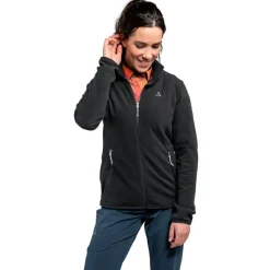 Schu00f6ffel Trekkingbekleidung|Jacken-Schöffel - Women's Fleece Jacket Ash - Fleecejacke