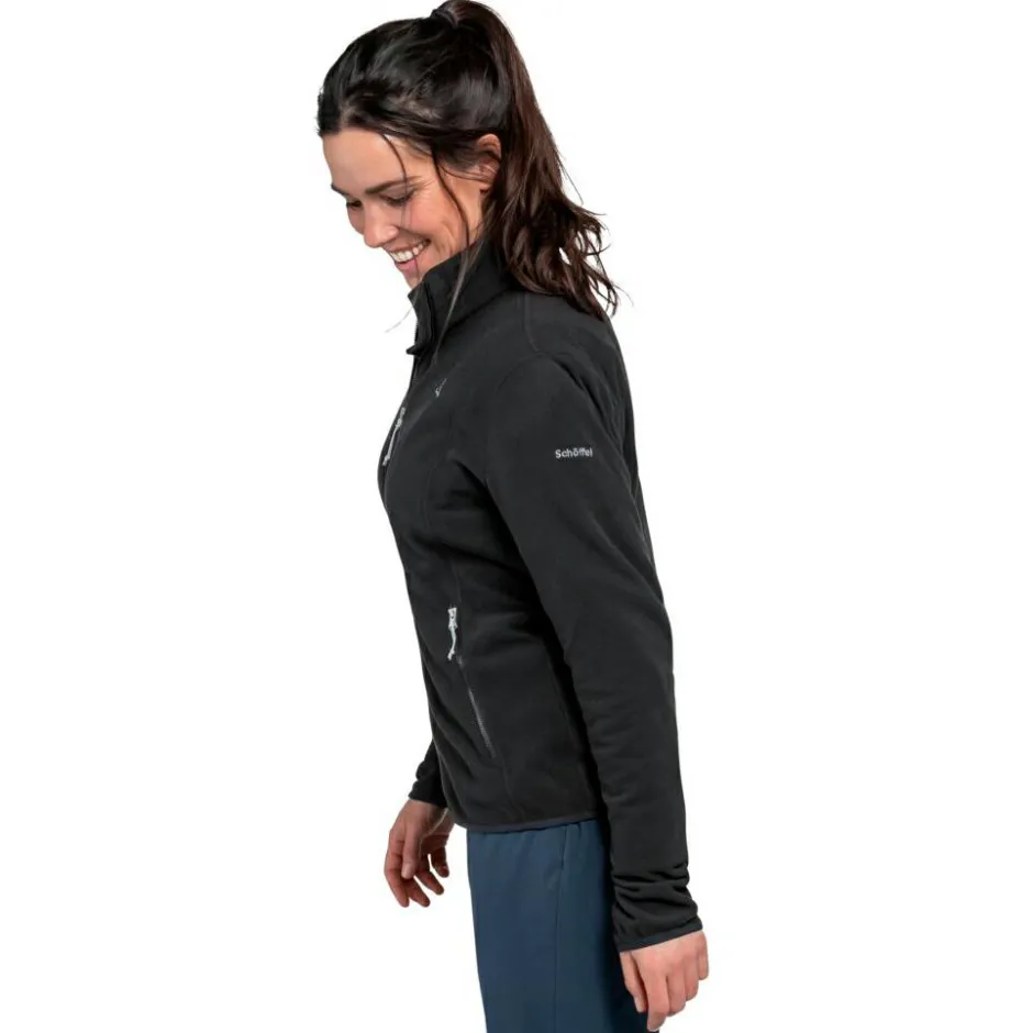 Schu00f6ffel Trekkingbekleidung|Jacken-Schöffel - Women's Fleece Jacket Ash - Fleecejacke