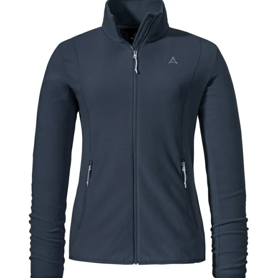 Schu00f6ffel Trekkingbekleidung|Jacken-Schöffel - Women's Fleece Jacket Ash - Fleecejacke