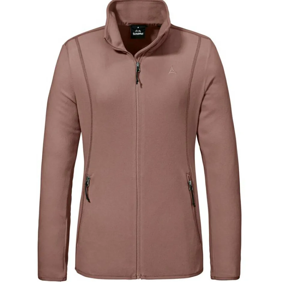 Schu00f6ffel Trekkingbekleidung|Jacken-Schöffel - Women's Fleece Jacket Ash - Fleecejacke