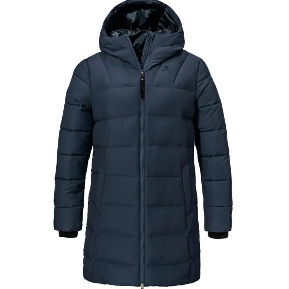 Schu00f6ffel Alltagsbekleidung|Daunenjacken-Schöffel - Women's Insulated Parka Boslix - Mantel