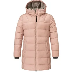 Schu00f6ffel Alltagsbekleidung|Daunenjacken-Schöffel - Women's Insulated Parka Boslix - Mantel