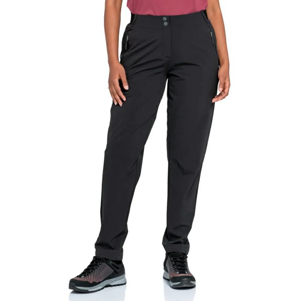 Schu00f6ffel Schöffel - Women's Pants Style Blaustein - Trekkinghose Black Sale