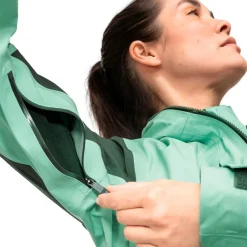 Schu00f6ffel Skibekleidung|Skijacken-Schöffel - Women's Shell Jacket Lufeld - Skijacke Gem Jade