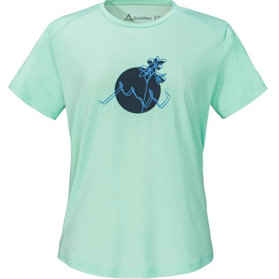 Schu00f6ffel Wanderbekleidung|T-Shirts-Schöffel - Women's T-Shirt Haberspitz - Funktionsshirt
