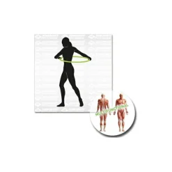 Schildkru00f6t Fitness Schildkröt Fitness - Fitness-Hoop mit Massagewellen - Functional Training