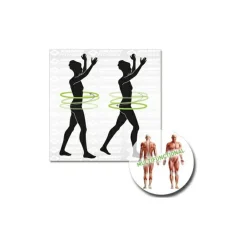 Schildkru00f6t Fitness Schildkröt Fitness - Fitness-Hoop mit Massagewellen - Functional Training