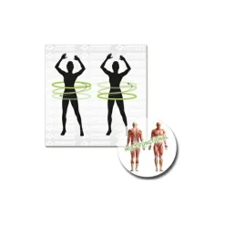Schildkru00f6t Fitness Schildkröt Fitness - Fitness-Hoop mit Massagewellen - Functional Training