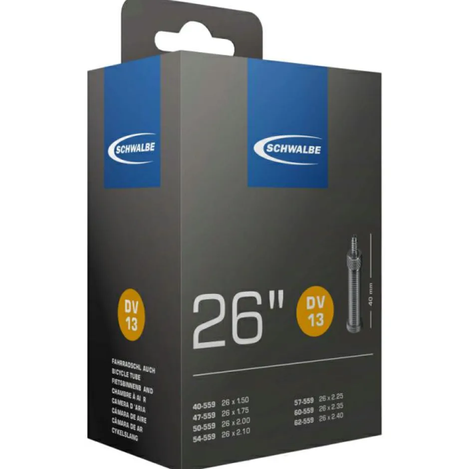 Schwalbe Reifen & Schläuche-- 26'' Schlauch Nr. 13 40/62-559 - Fahrradschlauch
