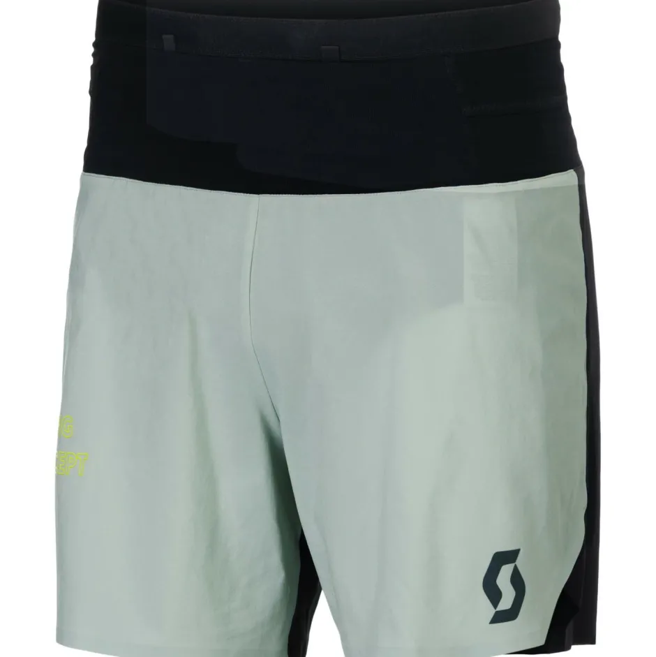 Scott Laufbekleidung|Hosen-- Shorts Rc Run - Laufshorts Spray Grey / Black