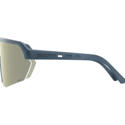 Scott - Sunglasses Sport Shield S2 - Fahrradbrille Metallic Blue / Glas: AMP White Chrome New