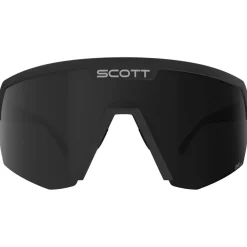 Scott Fahrradbekleidung|Fahrradbrillen-- Sunglasses Sport Shield S4 - Fahrradbrille Black / Glas: AMP Extreme Black Chrome