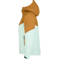 Scott Skibekleidung|Skijacken-- Women's Jacket Explorair 3L - Skijacke Bread Brown / Fresh Green