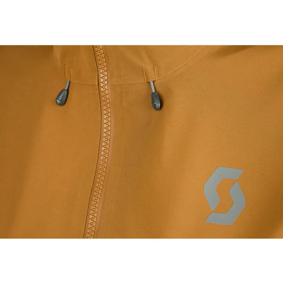 Scott Skibekleidung|Skijacken-- Women's Jacket Explorair 3L - Skijacke Bread Brown / Fresh Green