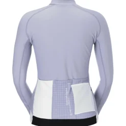 Scott Fahrradbekleidung|Radtrikots-- Women's Jersey RC Pro Warm L/S - Radtrikot Cotton White / Heather Purple