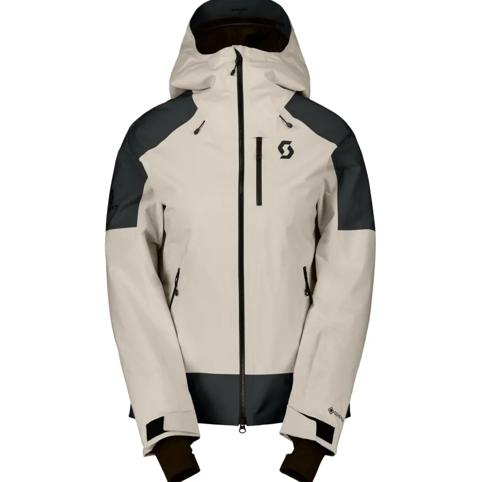 Scott Skibekleidung|Skijacken-- Women's Ultimate GTX Jacket - Skijacke Dust White / Black