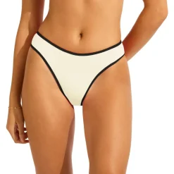 Seafolly Bademode-- Women's Beach Bound High Leg Pant - Bikini-Bottom
