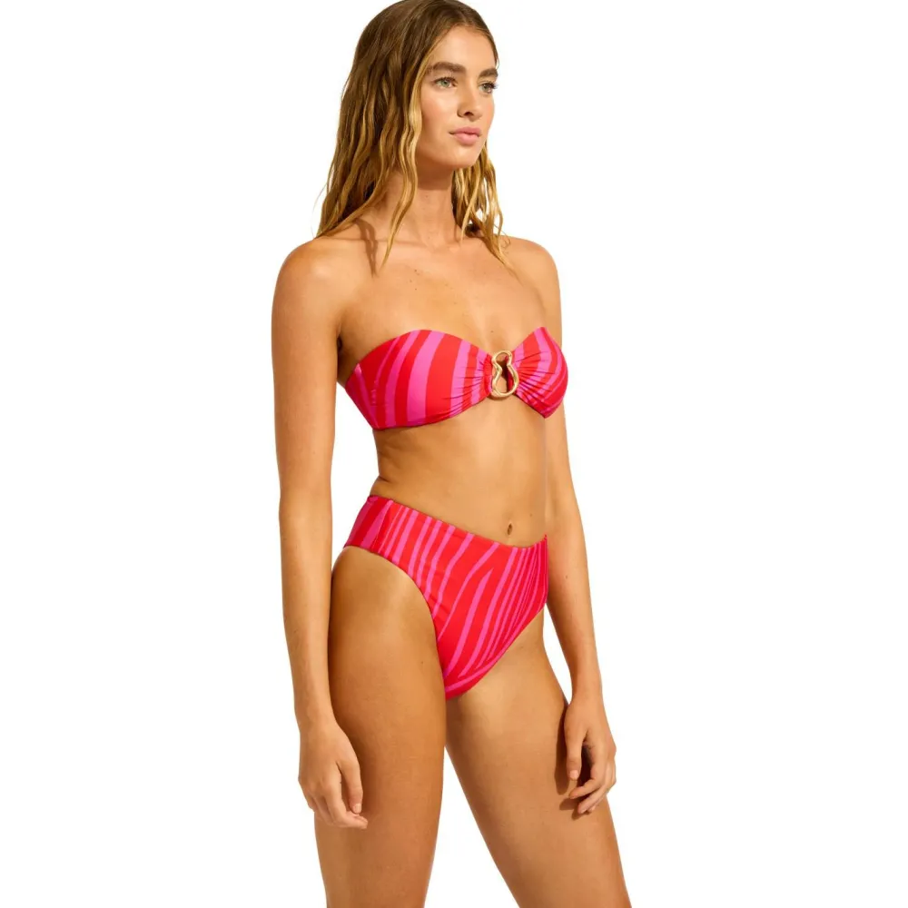 - Women's Coastline Ring Front Bandeau - Bikini-Top < Seafolly Best