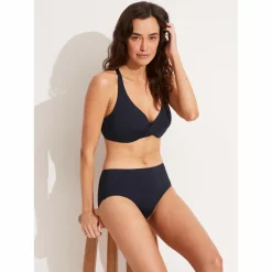 - Women's Collective Wrap Front F Cup Bra - Bikini-Top < Seafolly Clearance