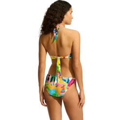 Seafolly Bademode-- Women's Cuba Hipster Pant - Bikini-Bottom Turquoise