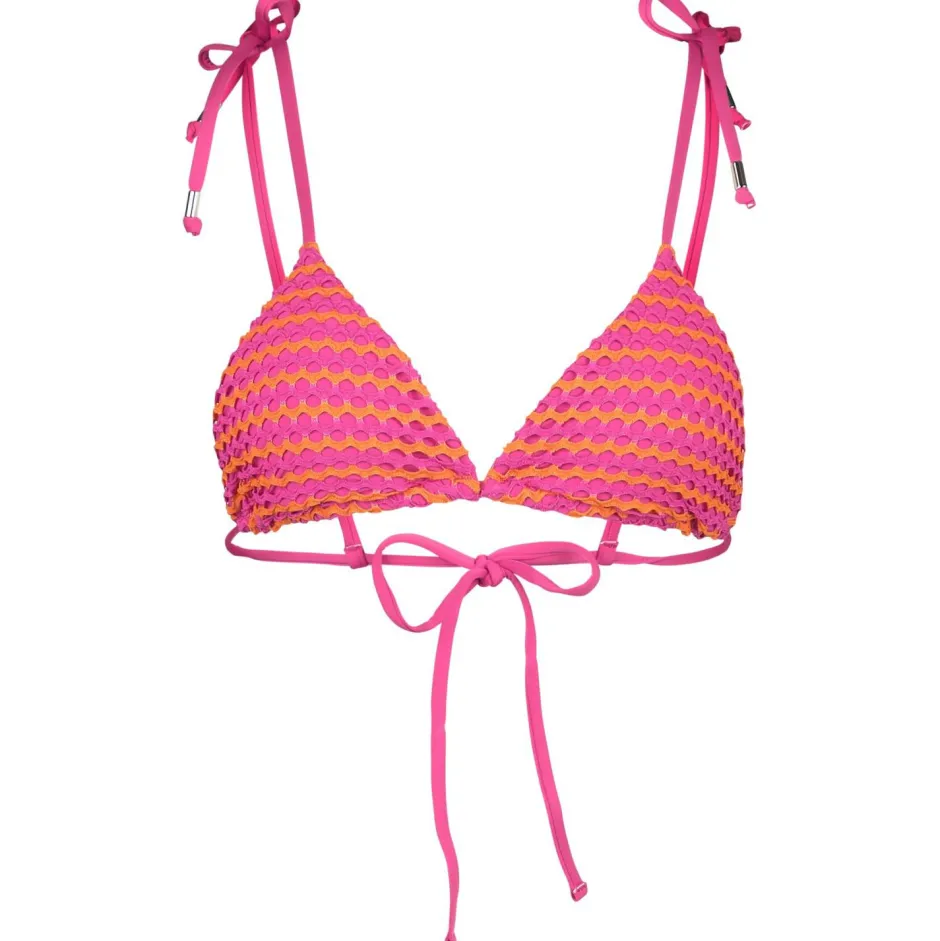 Seafolly Bademode-- Women's Mesh Effect Slide Tri - Bikini-Top