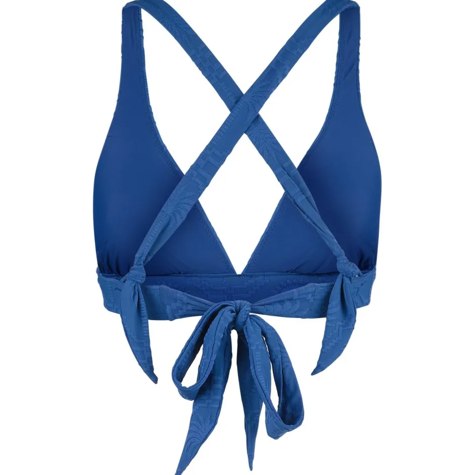 Seafolly Bademode-- Women's Oasis Multi Fit Longline Tri - Bikini-Top Ultramarine