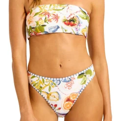- Women's Riviera Coast Reversible Tube Top - Bikini-Top < Seafolly Best