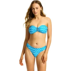 Seafolly Bademode-- Women's Soundwave DD U Tube - Bikini-Top