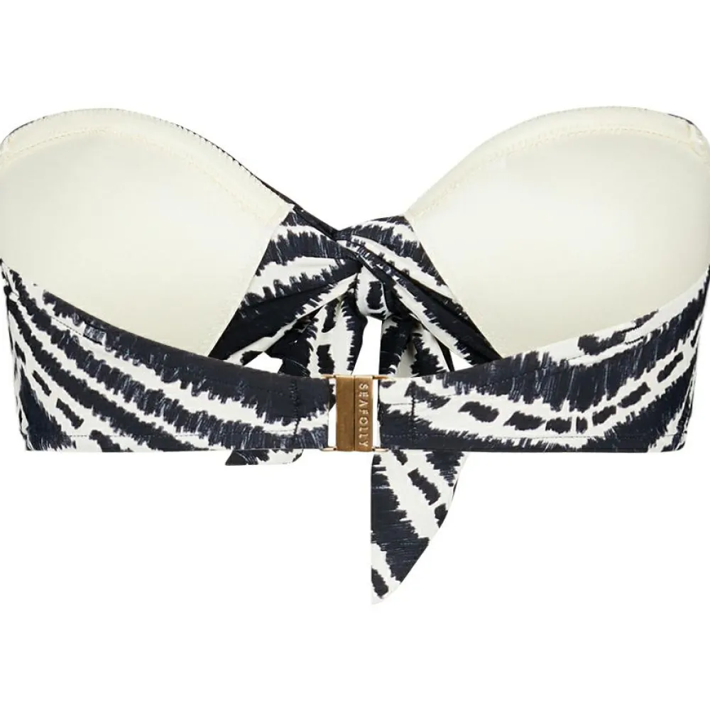 - Women's Zanzibar Twist Tie Front Bandeau - Bikini-Top < Seafolly Outlet