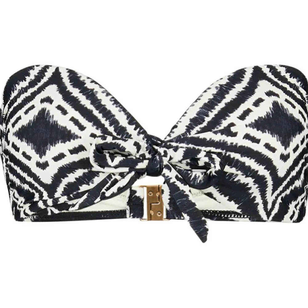 - Women's Zanzibar Twist Tie Front Bandeau - Bikini-Top < Seafolly Outlet