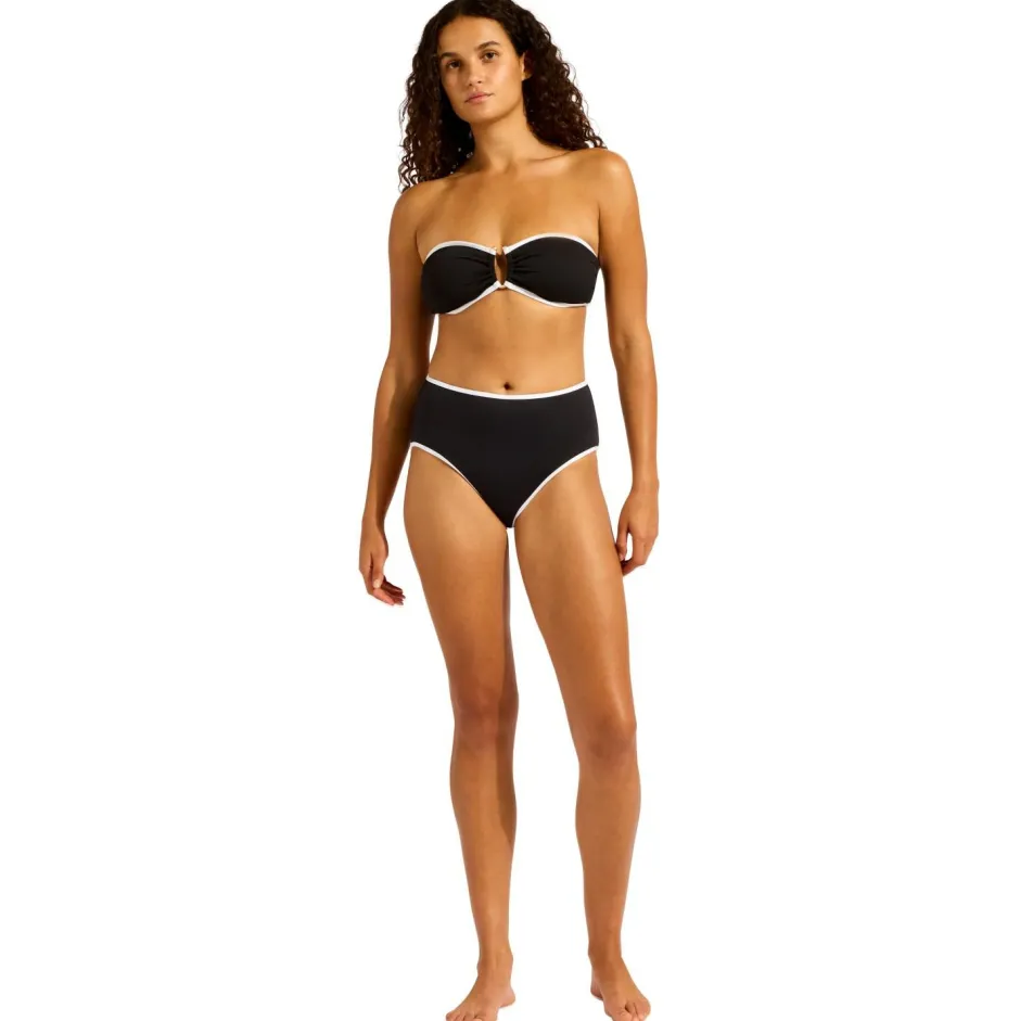 Seafolly - Beach Bound High Waisted Pant - Bikini-Bottom
