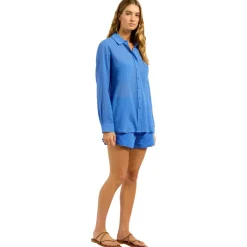 Seafolly - Breeze Beach Shirt - Hemd Hot
