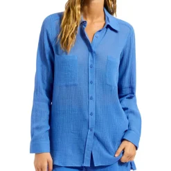 Seafolly - Breeze Beach Shirt - Hemd Hot