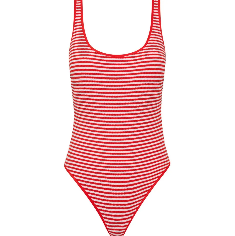 Seafolly - Clubhouse Retro One Piece - Badeanzug