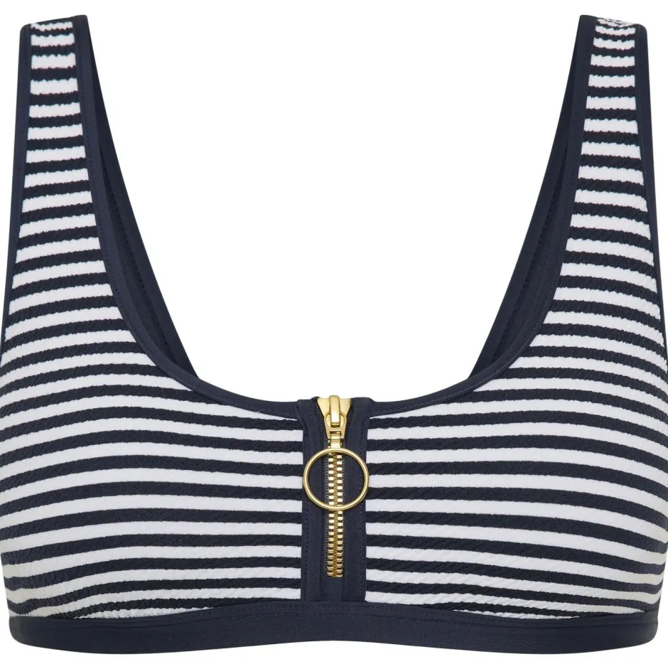 Seafolly - Clubhouse Zip Front Tank Top - Bikini-Top