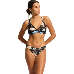 Seafolly - Women's Garden Party Wrap Front F Cup - Bikini-Top