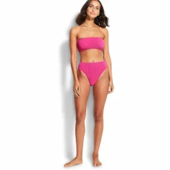 Seafolly - Women's Sea Dive High Rise Pant - Bikini-Bottom Sale